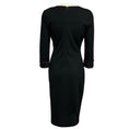 Load image into Gallery viewer, Escada Black Evokunia Embellished Stretch Jersey Midi Dress
