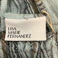 Load image into Gallery viewer, Lisa Marie Fernandez Light Blue / Brown Plaid Maxi Skirt with Belt
