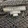 Load image into Gallery viewer, Ralph Lauren Black Label Fringed Hem Hand Knit Crochet Sweater
