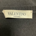 Load image into Gallery viewer, Valentino Black / Nude Lace Trimmed Short Sleeved Knit Midi Dress
