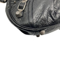 Load image into Gallery viewer, Balenciaga Black Le Cagole Small Shoulder Bag in Arena Lambskin with Aged Silver Hardware
