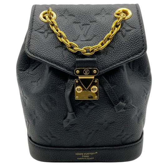 Louis Vuitton Black Leather Nano Neo Mini Backpack
