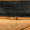 Load image into Gallery viewer, SPRWMN Cognac Flower Five Pocket Suede Micro Flare Pants
