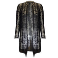 Load image into Gallery viewer, Akris Black Sheer Mesh Lace Cardigan Sweater
