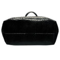 Load image into Gallery viewer, Salvatore Ferragamo Black Snakeskin Leather Double Top Handle Tote Handbag
