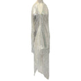 Load image into Gallery viewer, Rotate Silver / White Sequin Fringe Dress

