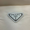 Load image into Gallery viewer, Prada Ivory Logo Plaque Re-Nylon Padded Jacket
