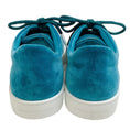 Load image into Gallery viewer, Manolo Blahnik Deep Turquoise Velvet Samanada Sneakers
