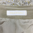 Load image into Gallery viewer, Valentino Vintage Beige Suede and Lace Tiered Skirt

