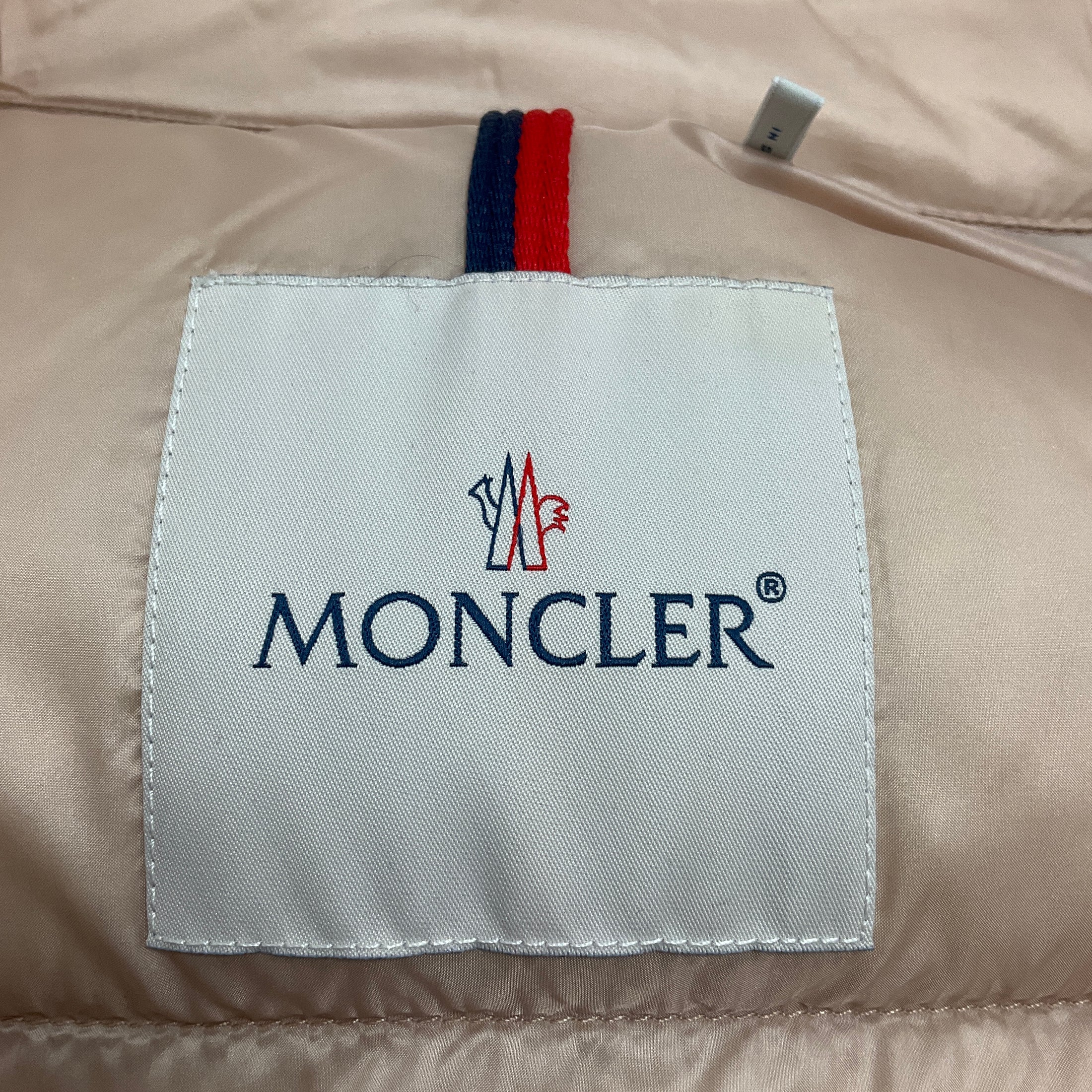 Moncler Blush Pink Lannic Down Puffer Jacket