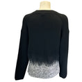 Load image into Gallery viewer, Joseph Black / Ivory Needle Punch Tweed Sweater
