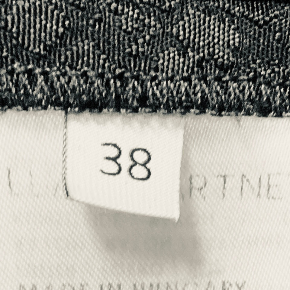 Stella McCartney Black One Shoulder Snake Embossed Jumpsuit