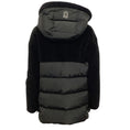 Load image into Gallery viewer, Mackage Junia Black Down and Shearling Hooded Jacket
