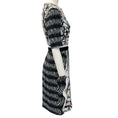 Load image into Gallery viewer, Peter Pilotto Black / White Multi Print Belted Dress
