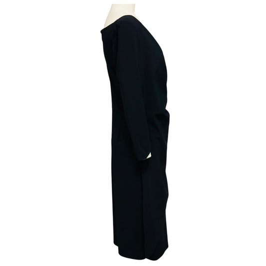 Chiara Boni La Petite Robe Black Charisse Nylon Stretch Cocktail Dress