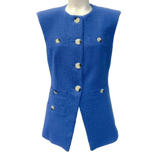 Veronica Beard Cotton Tweed Tamara Vest
