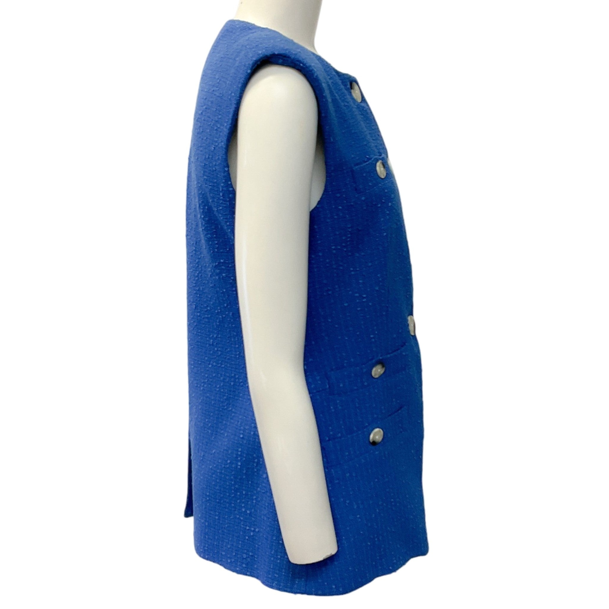 Veronica Beard Cotton Tweed Tamara Vest