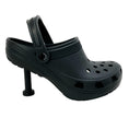 Load image into Gallery viewer, Balenciaga Black Croc Madame Pumps
