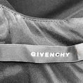 Load image into Gallery viewer, Givenchy Black / White Cap Sleeved Crepe Midi Dress
