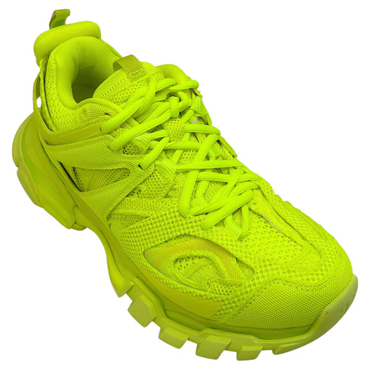 Balenciaga Neon Yellow Mesh Sneakers