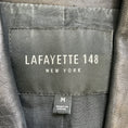 Load image into Gallery viewer, Lafayette 148 New York Black Moto Zip Leather Vest
