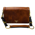 Load image into Gallery viewer, Prada Rare Brown Antik Calf Soun Cuoio Ebano Calfskin Leather Shoulder Bag with Logo Plaque
