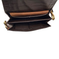 Load image into Gallery viewer, Prada Rare Brown Antik Calf Soun Cuoio Ebano Calfskin Leather Shoulder Bag with Logo Plaque
