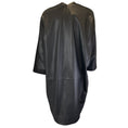 Load image into Gallery viewer, Vince Black Open Leather Coat
