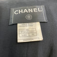 Load image into Gallery viewer, Chanel Vintage 2004 Black Lambskin Leather Trimmed Boucle Tweed Coat
