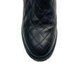 Load image into Gallery viewer, Chanel Black / Silver Cocomark Turnlock Quilted Calfskin Short Boots

