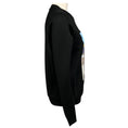 Load image into Gallery viewer, Plan C Black Multi Graphic Print Cotton Sweatshirt
