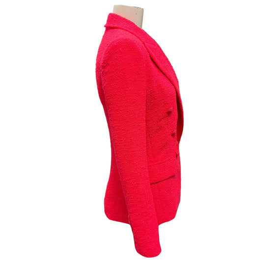 L'Agence Diva Pink Kenzie Double Breasted Blazer