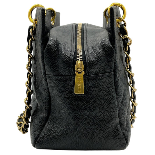 Chanel 2002-2003 Black Caviar Petite Timeless Tote