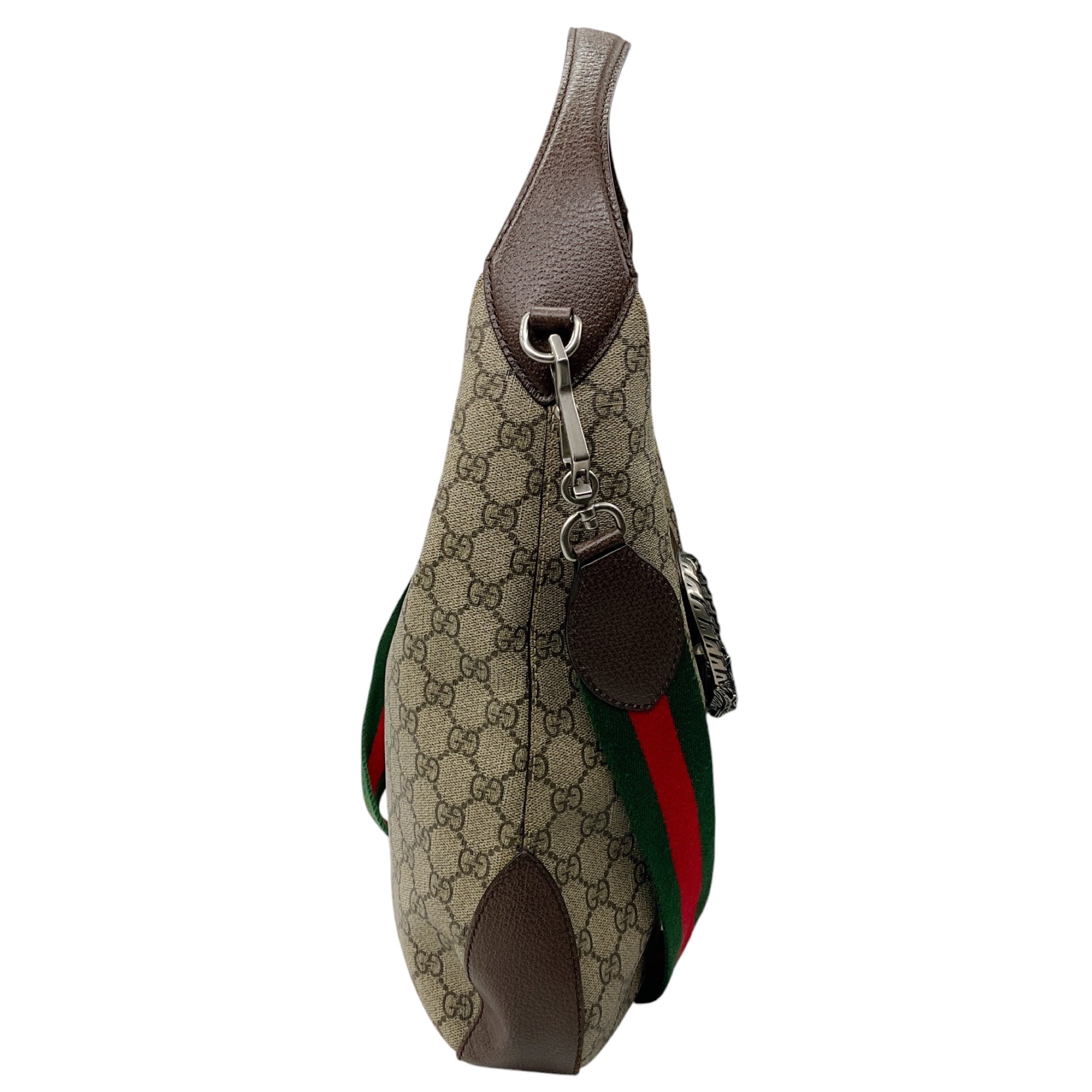 Gucci Beige / Brown Dionysus GG Supreme Medium Hobo Shoulder Bag