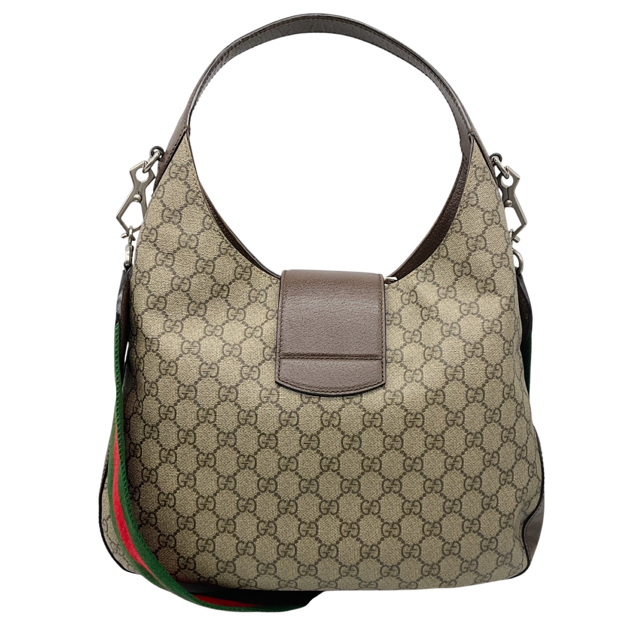 Gucci Beige / Brown Dionysus GG Supreme Medium Hobo Shoulder Bag