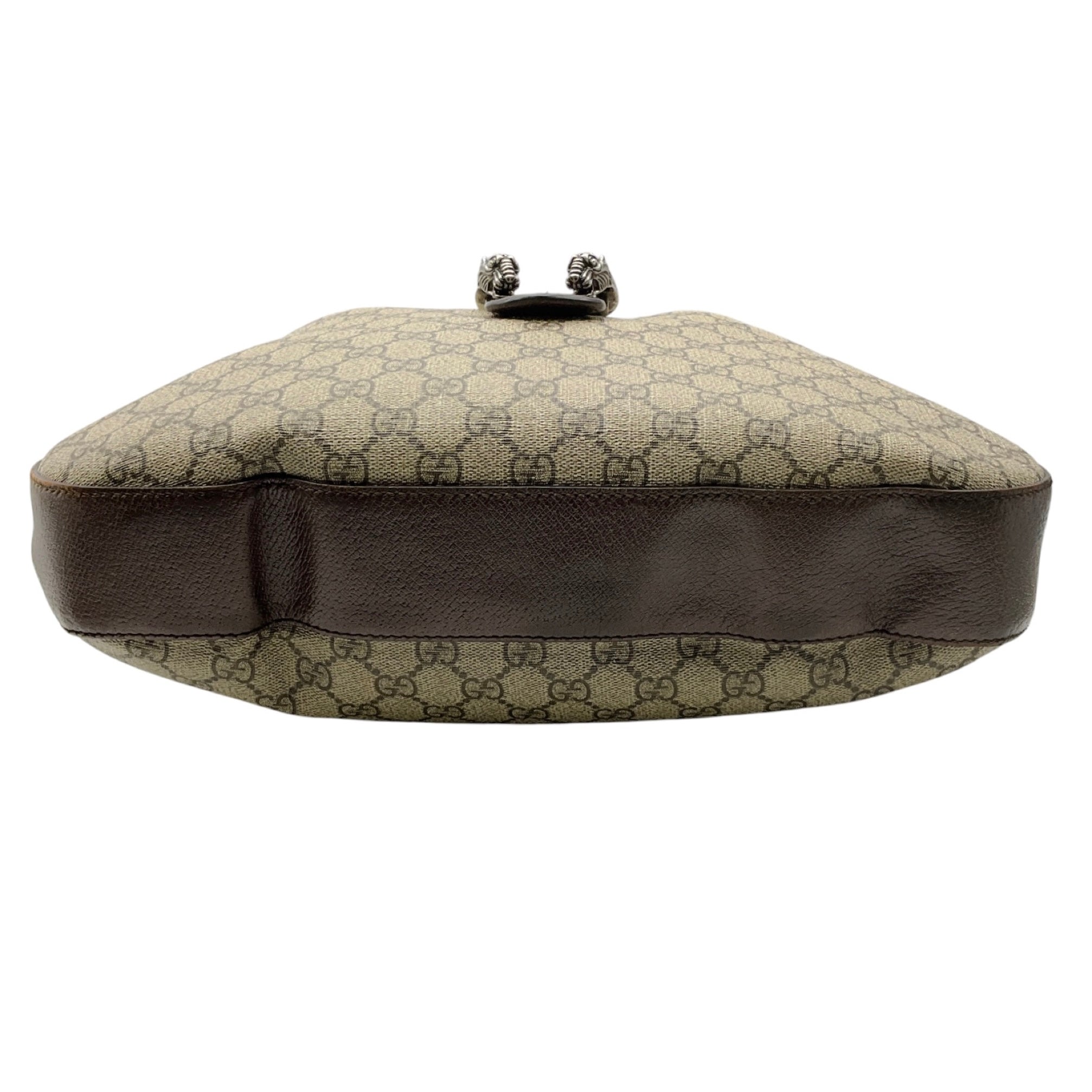 Gucci Beige / Brown Dionysus GG Supreme Medium Hobo Shoulder Bag