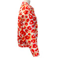 Load image into Gallery viewer, Marni Red Leopard Denim Zip Jacket
