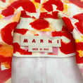 Load image into Gallery viewer, Marni Red Leopard Denim Zip Jacket

