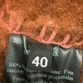 Load image into Gallery viewer, Meteo by Yves Salomon Burnt Orange Raccoon Fur Vest with Hood
