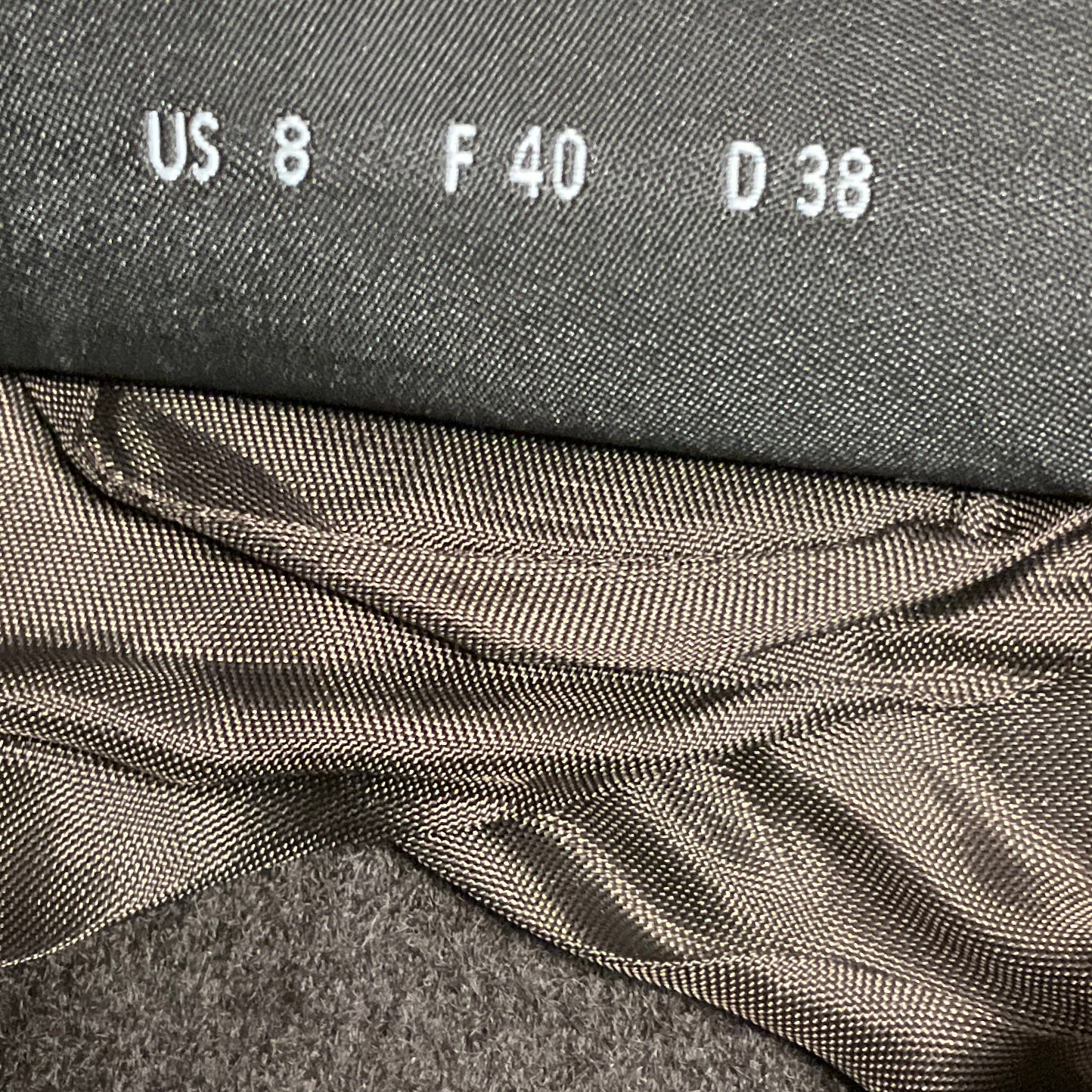 Akris Brown Cashmere and Lamb Leather Mid Length Coat