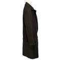 Load image into Gallery viewer, Akris Brown Cashmere and Lamb Leather Mid Length Coat
