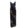 Load image into Gallery viewer, M Missoni Navy Blue / Multi Sequined Pleated Maxi Dress

