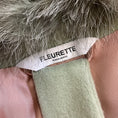 Load image into Gallery viewer, Fleurette Mojito Fox Fur Collared Belted Wool Coat
