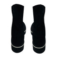 Load image into Gallery viewer, Robert Clergerie Black Berta Suede Pull On Ankle Boots
