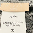 Load image into Gallery viewer, Alaia Grey / Black Animal Print Chenille Knit Pullover Sweater
