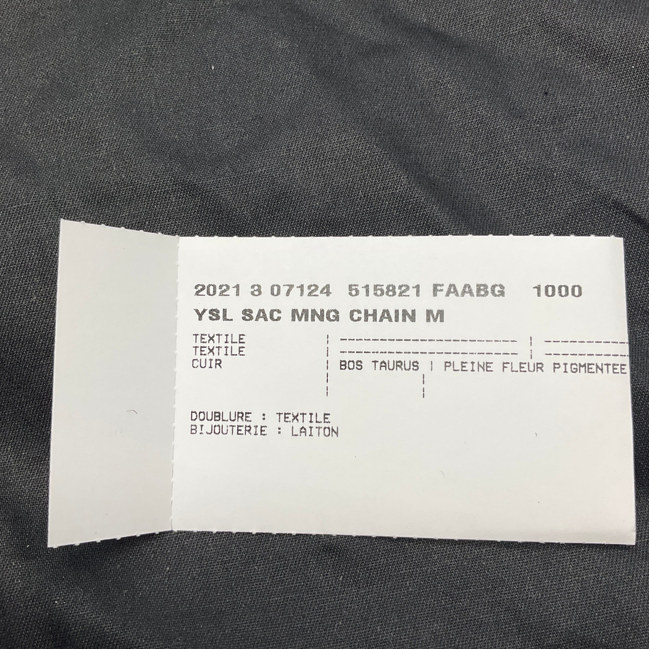 Saint Laurent Black Jamie Medium Sequin Embellished Shoulder Bag