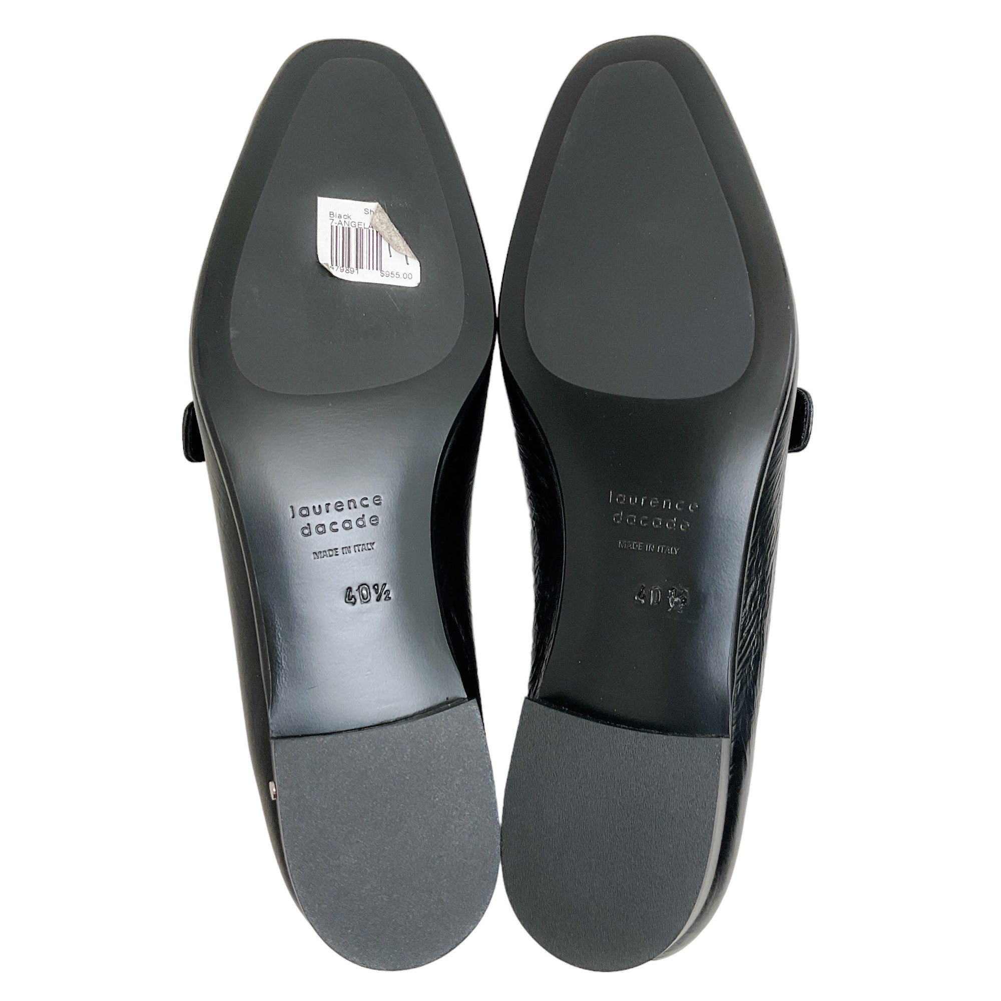 Laurence Dacade Black Leather Angie Loafers