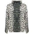 Load image into Gallery viewer, Alaia Grey / Black Animal Print Chenille Knit Pullover Sweater
