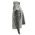 Load image into Gallery viewer, Alaia Grey / Black Animal Print Chenille Knit Pullover Sweater
