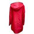 Load image into Gallery viewer, Akris Red Cashmere Lined Tessuto Parka Coat
